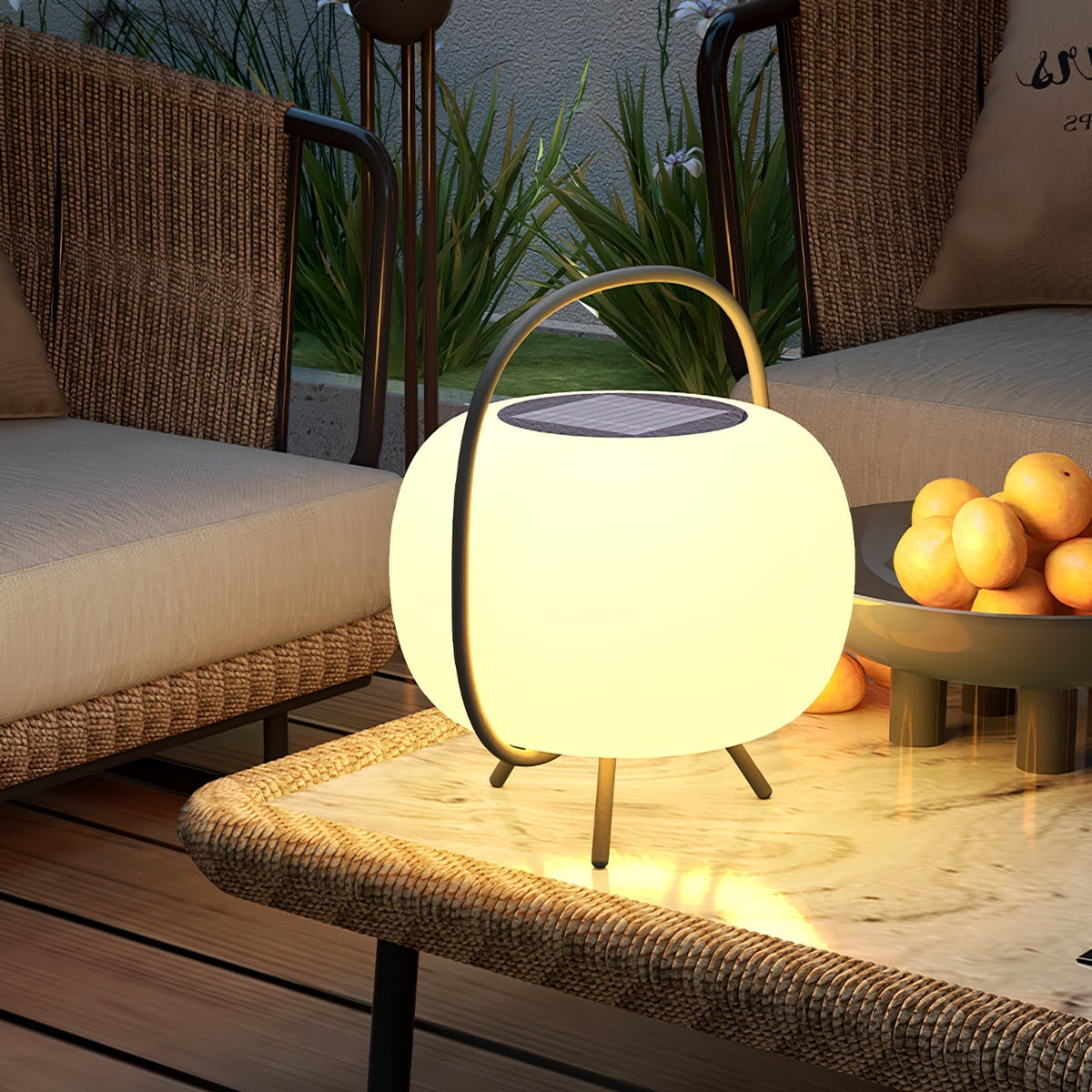 Prytk luminaria exterior Solar Tipo Farol