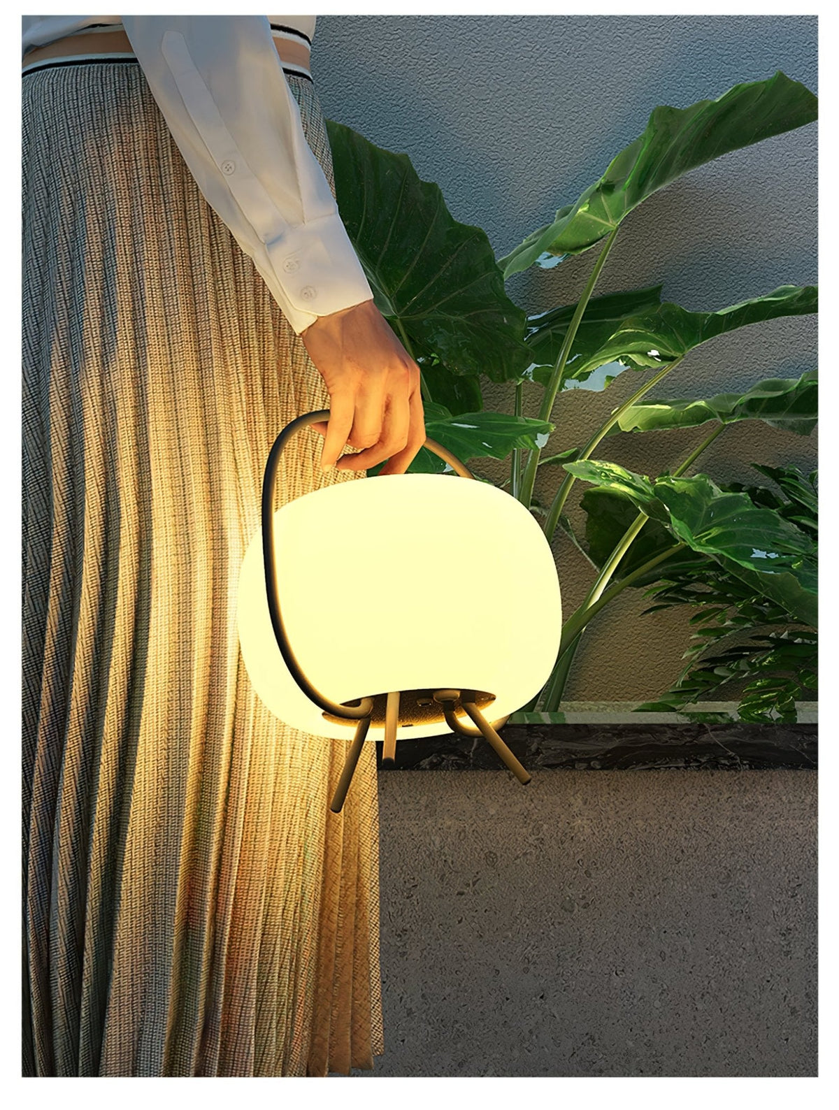 Prytk luminaria exterior Solar Tipo Farol