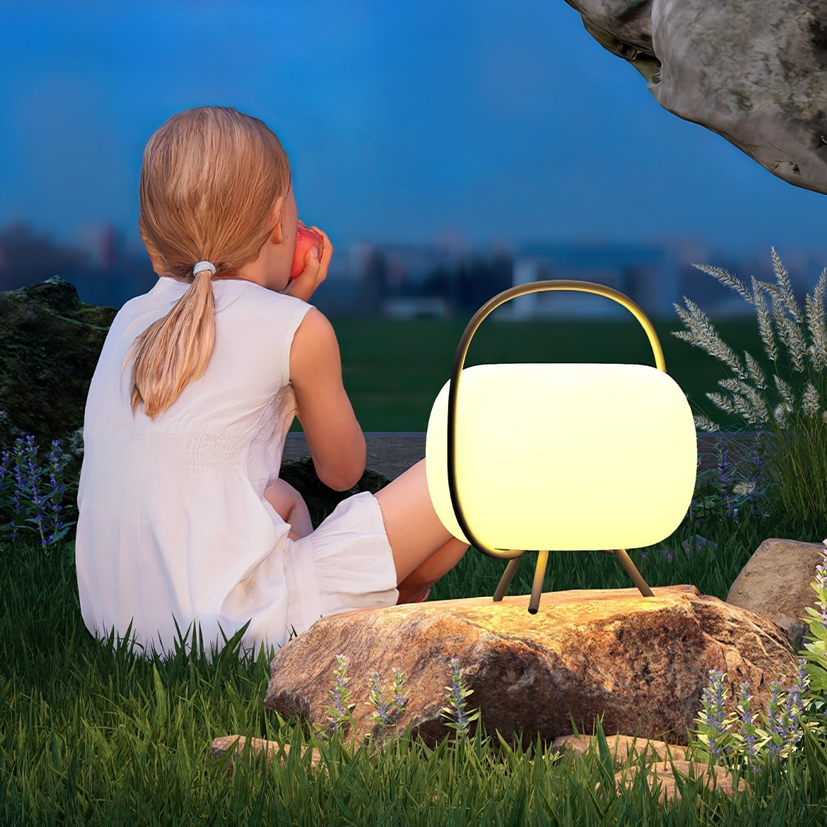 Prytk luminaria exterior Solar Tipo Farol