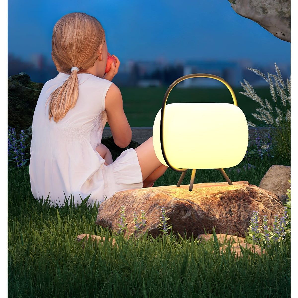 Prytk luminaria exterior Solar Tipo Farol