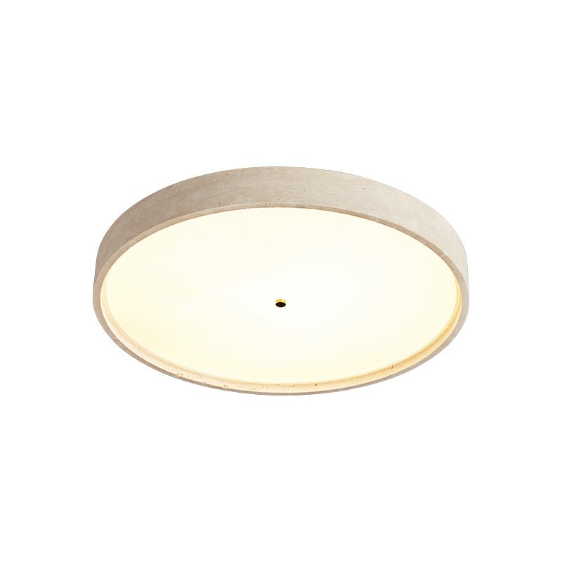 Lana lámpara de techo Minimal amarillo travertino