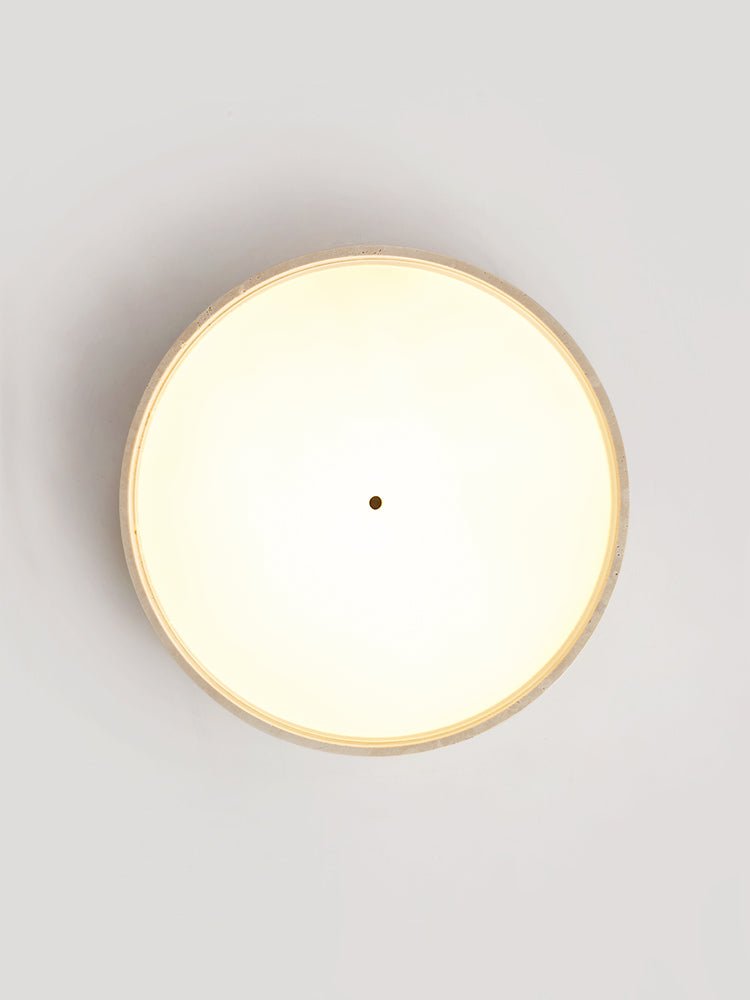 Lana lámpara de techo Minimal amarillo travertino
