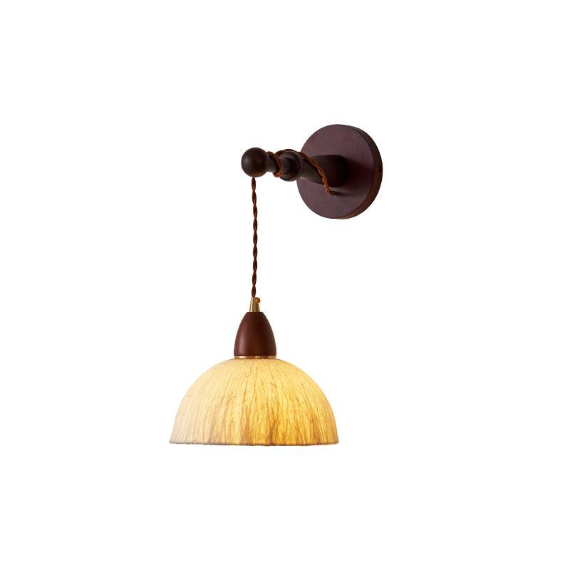 Vitheos aplique de pared elegancia Natural de madera de nogal
