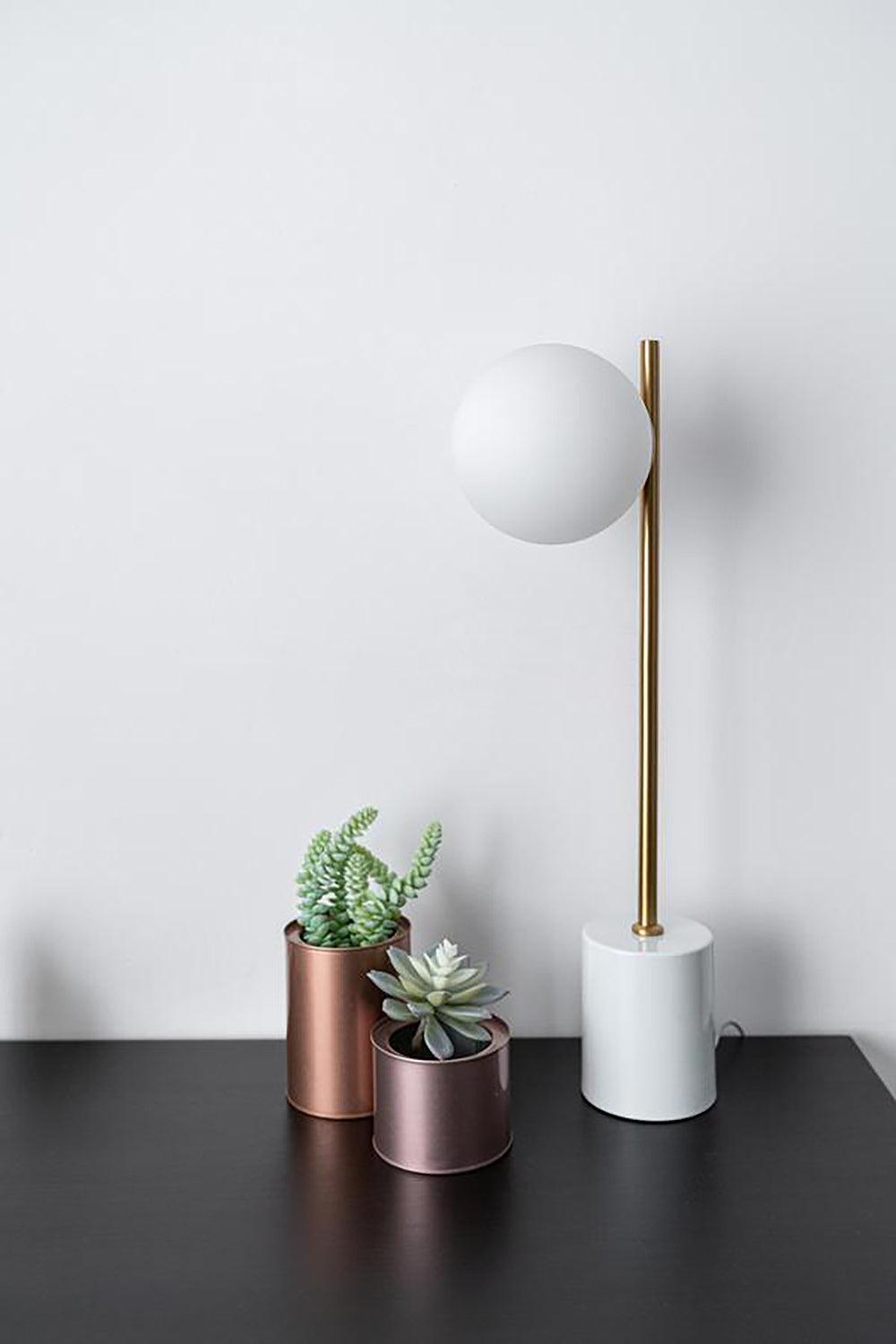 Tocor lámpara de mesa de mármol minimalista
