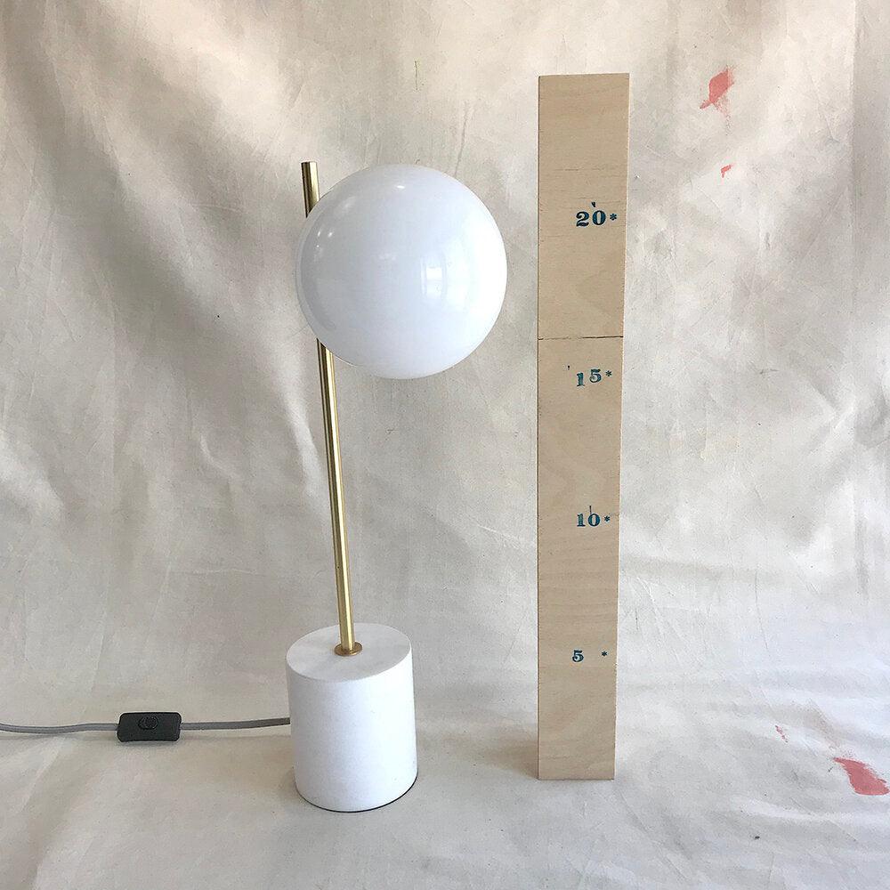 Tocor lámpara de mesa de mármol minimalista