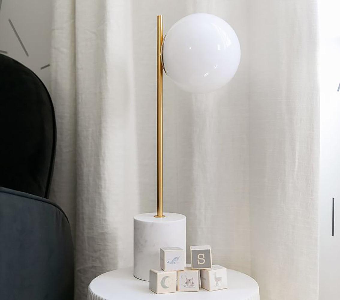 Tocor lámpara de mesa de mármol minimalista
