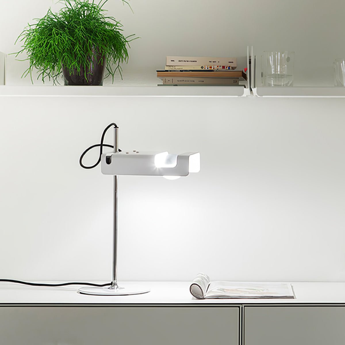 Lumousin lámpara de mesa futurista