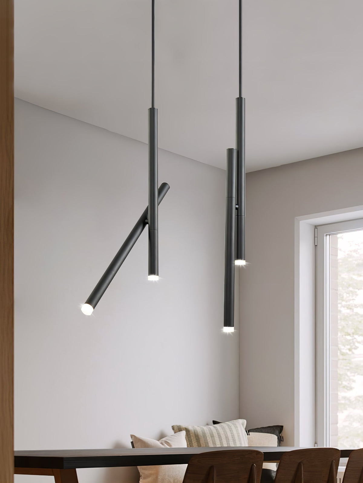 Imogen lámpara colgante lineal minimalista