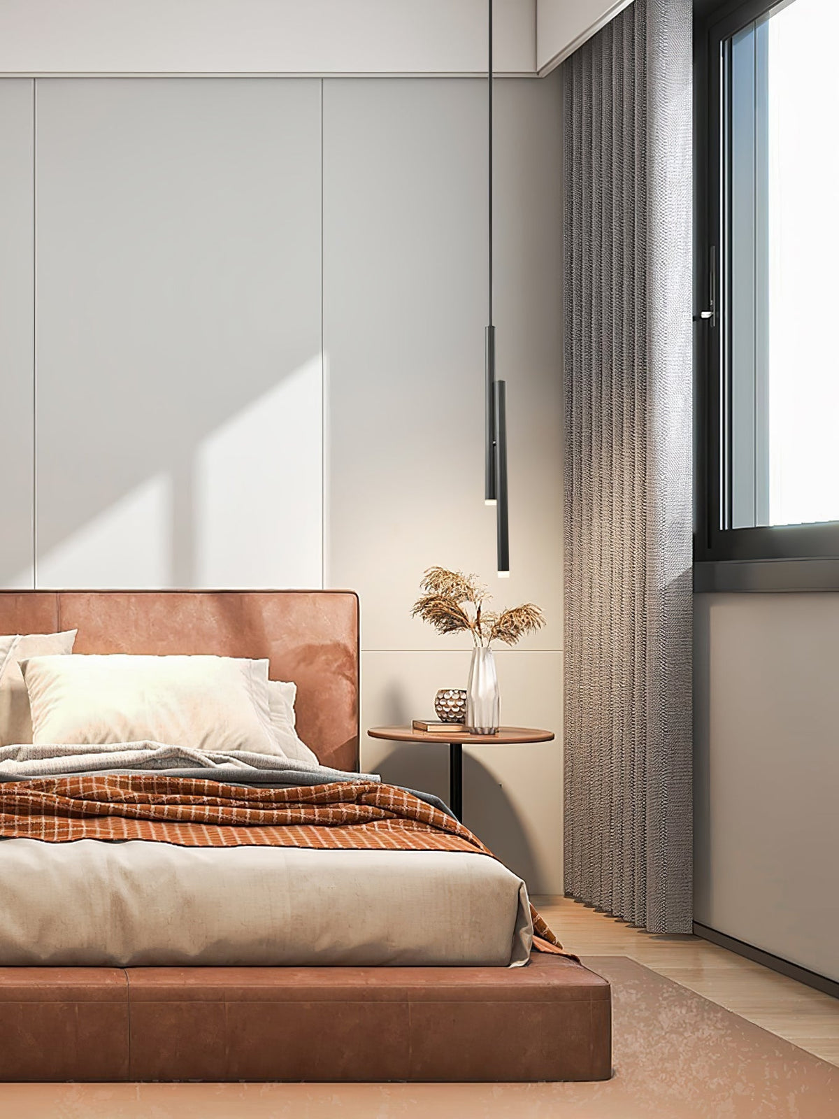Imogen lámpara colgante lineal minimalista