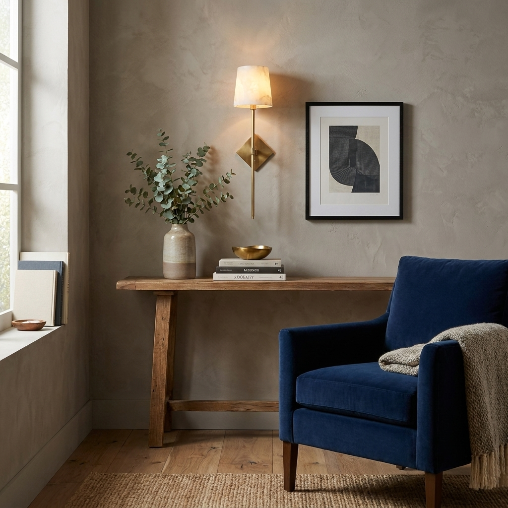 Davenwick Aplique de pared de alabastro