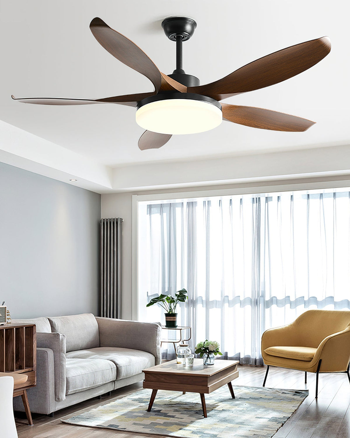 Liororeria ventilador de techo con luz