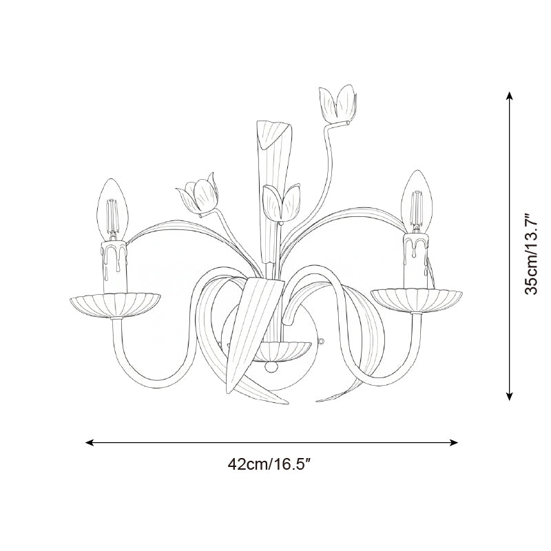 Tulianne aplique de pared
