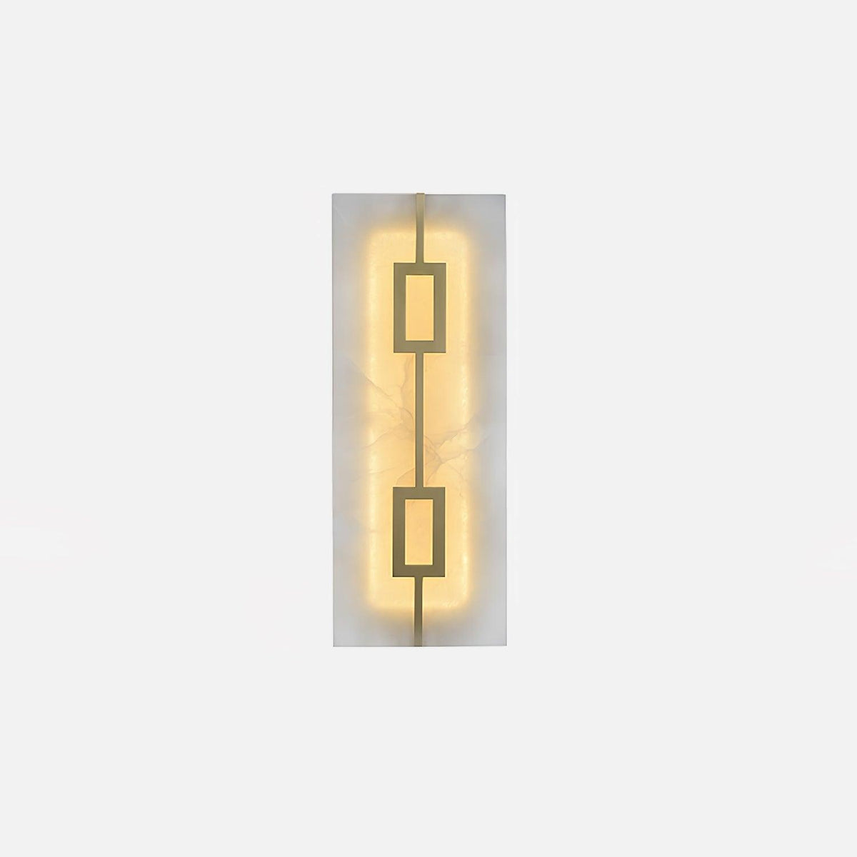 Alvelor aplique de pared geométrico de alabastro
