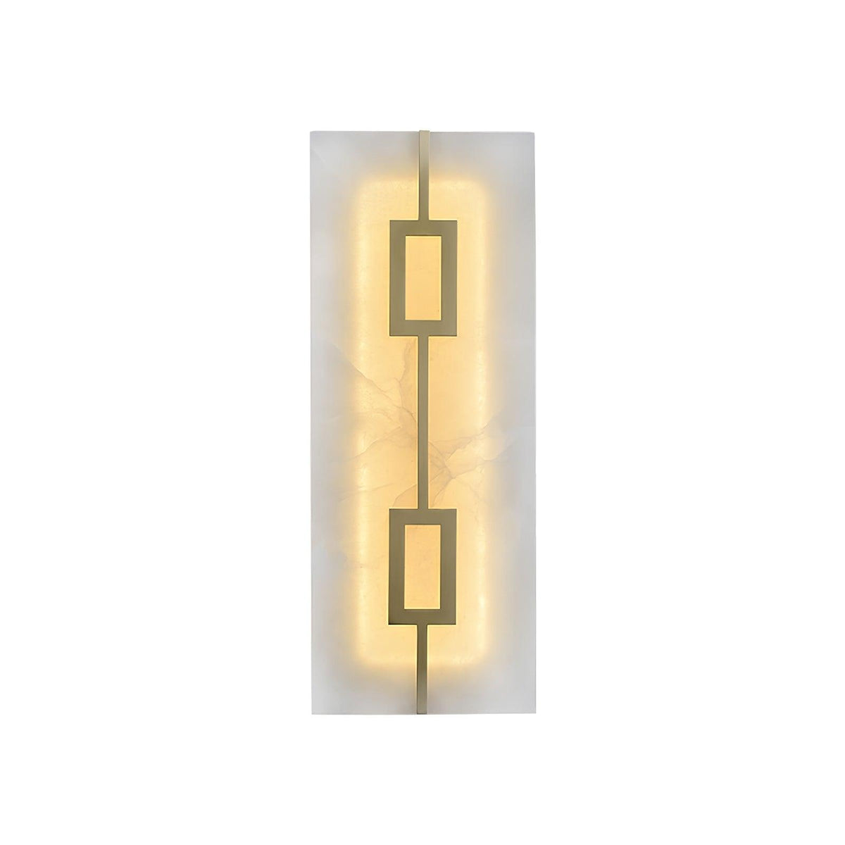Alvelor aplique de pared geométrico de alabastro