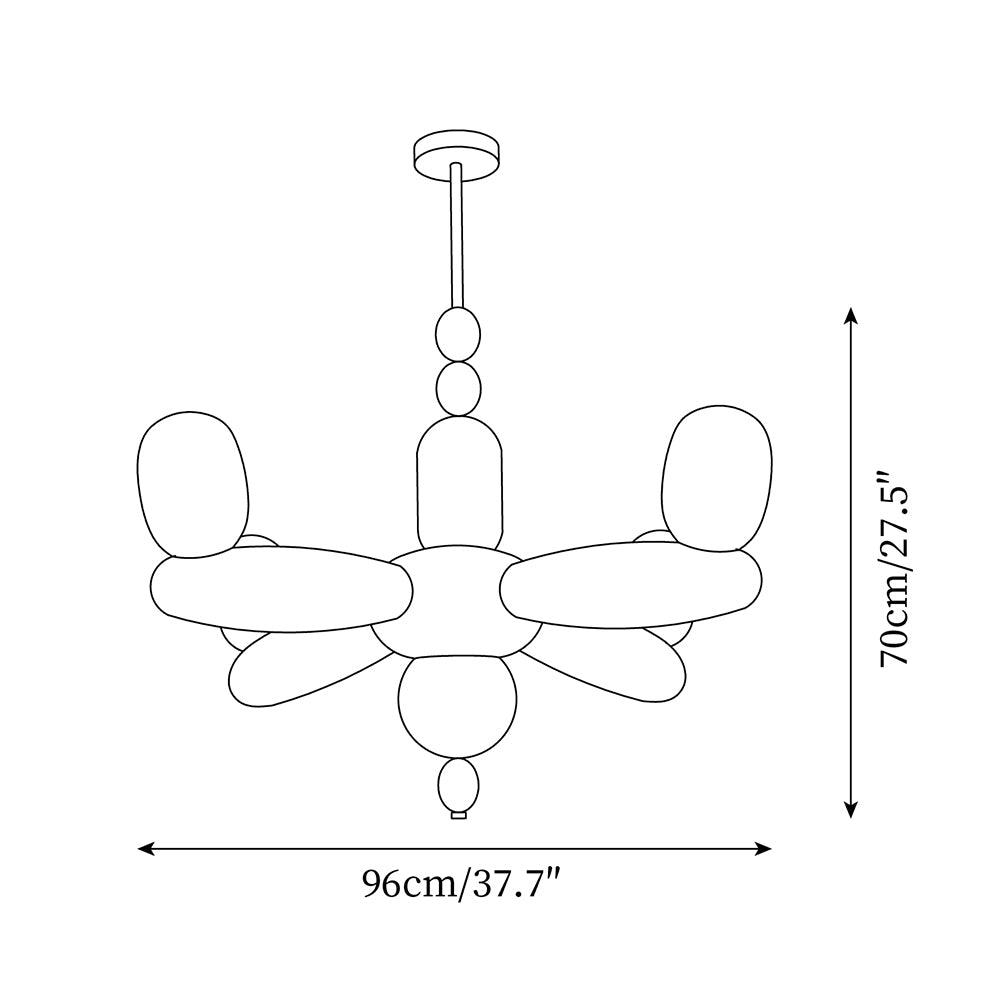 Zanda lámpara de araña