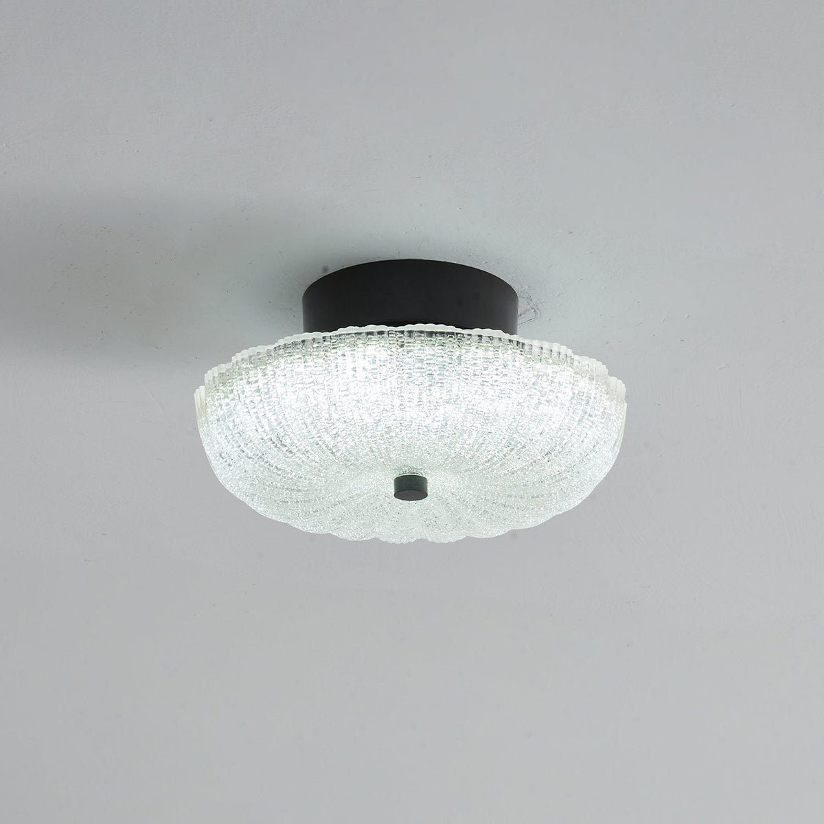 Evraeel lámpara de techo moderna minimalista con diseño estrellado en vidrio