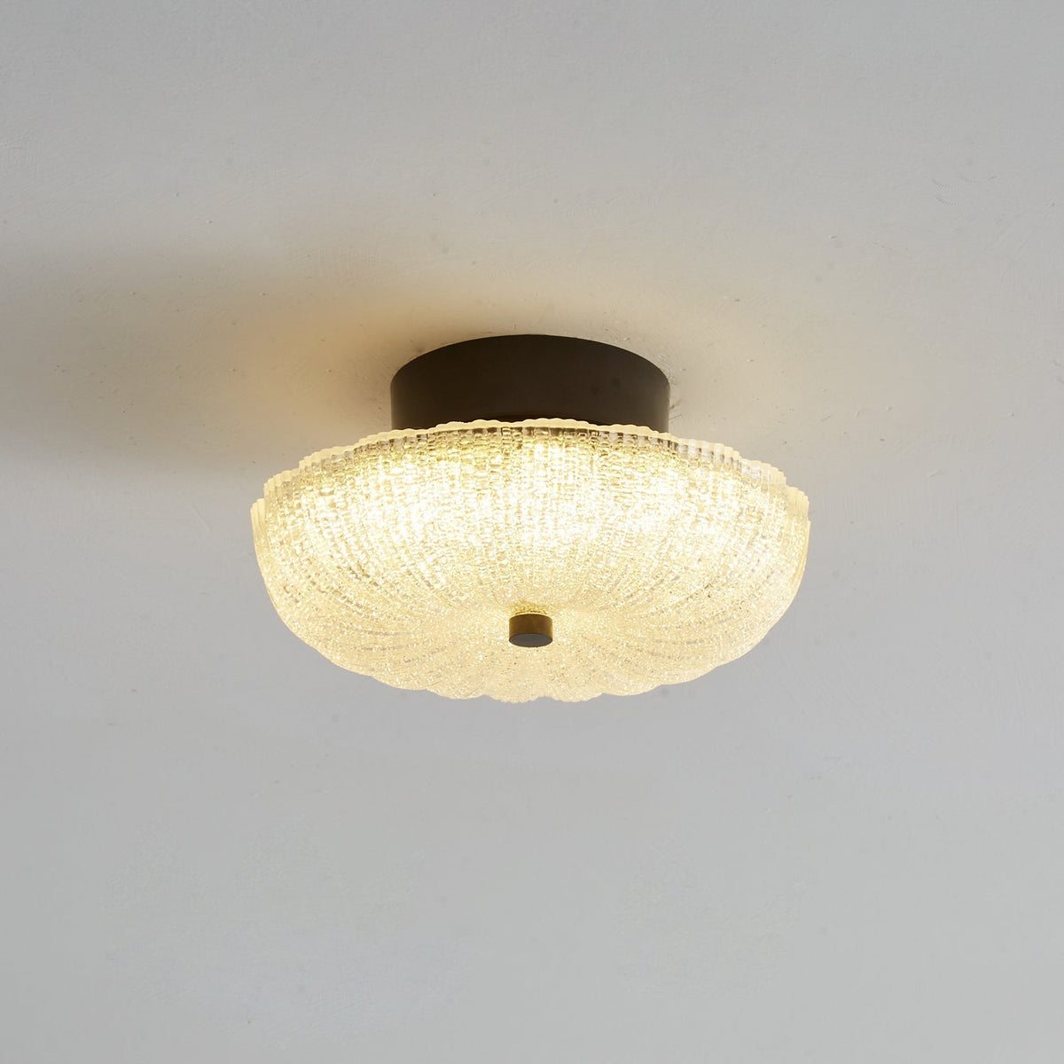 Evraeel lámpara de techo moderna minimalista con diseño estrellado en vidrio