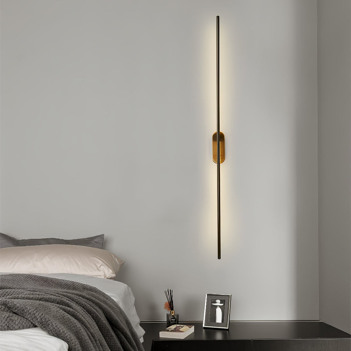 Vrysl aplique de pared con enchufe minimalista enchufable