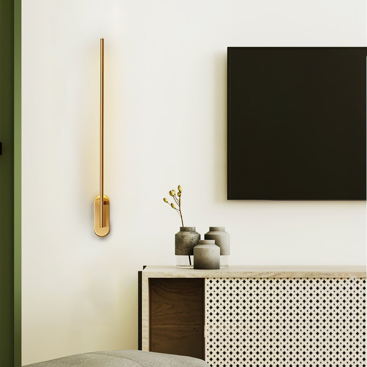 Vrysl aplique de pared con enchufe minimalista enchufable