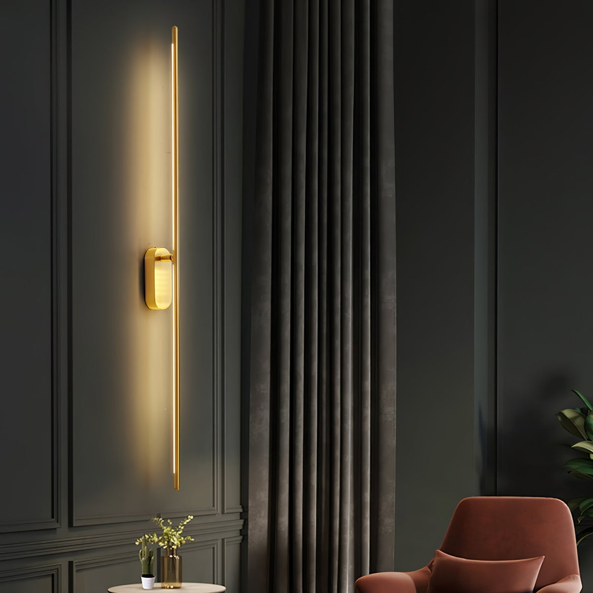 Vrysl aplique de pared con enchufe minimalista enchufable