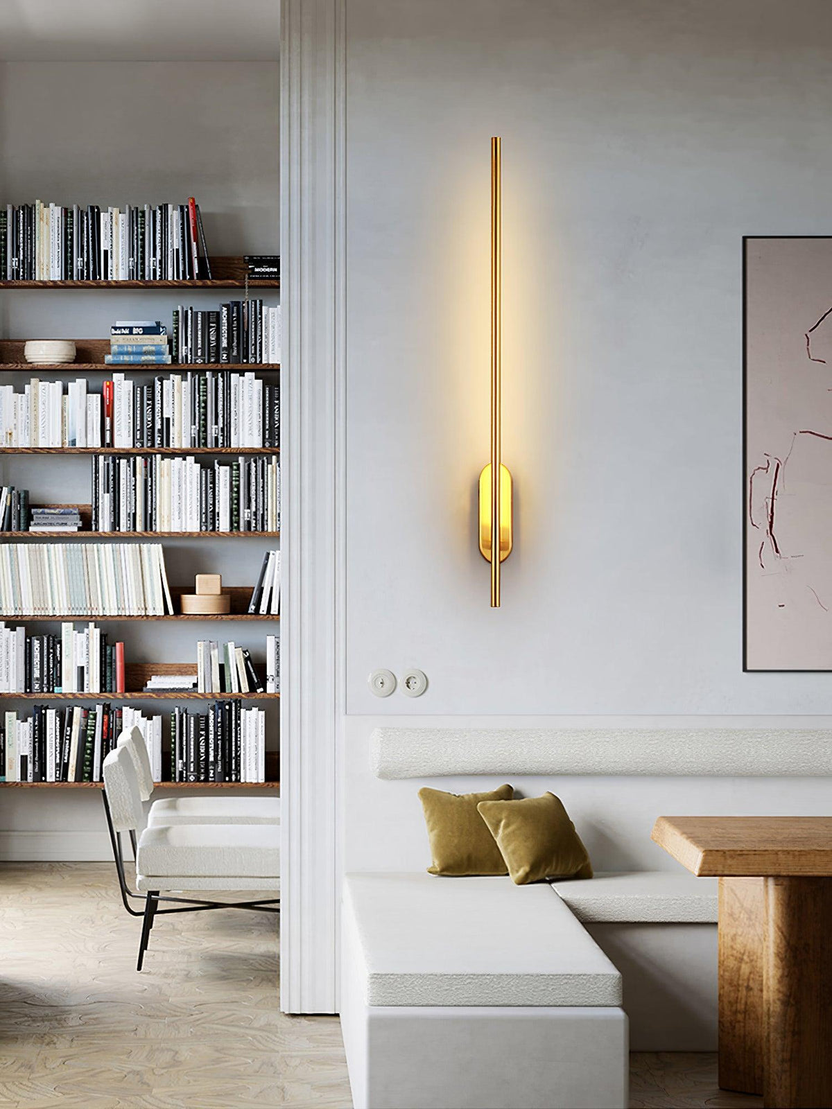 Vrysl aplique de pared con enchufe minimalista enchufable
