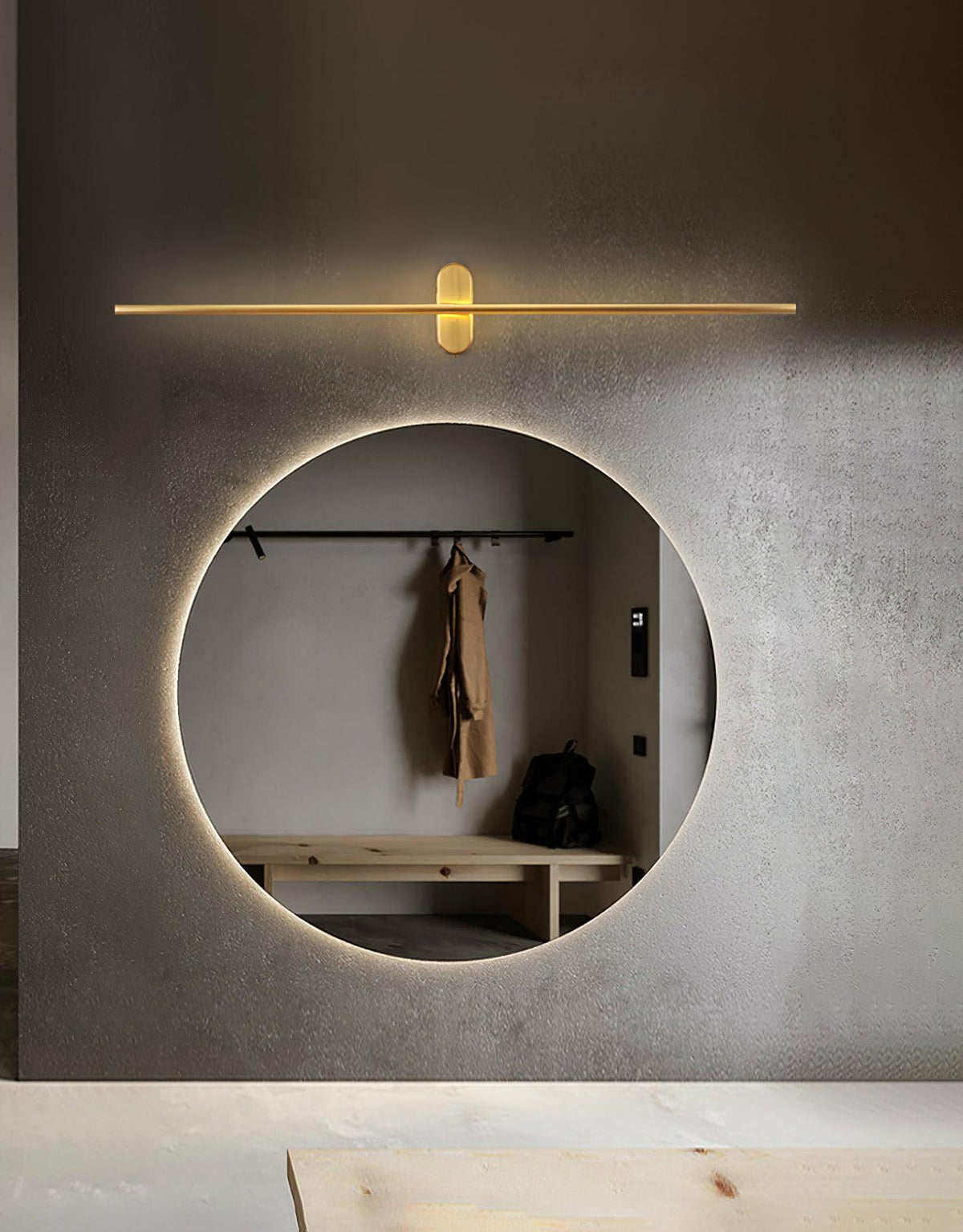 Vrysl aplique de pared con enchufe minimalista enchufable
