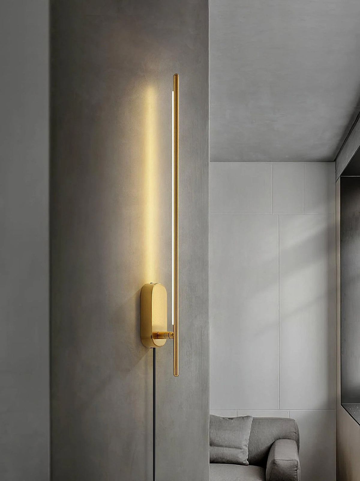 Vrysl aplique de pared con enchufe minimalista enchufable