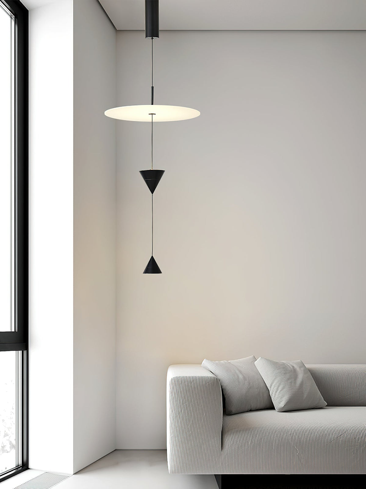 Hosian lámpara colgante minimalista de acrílico