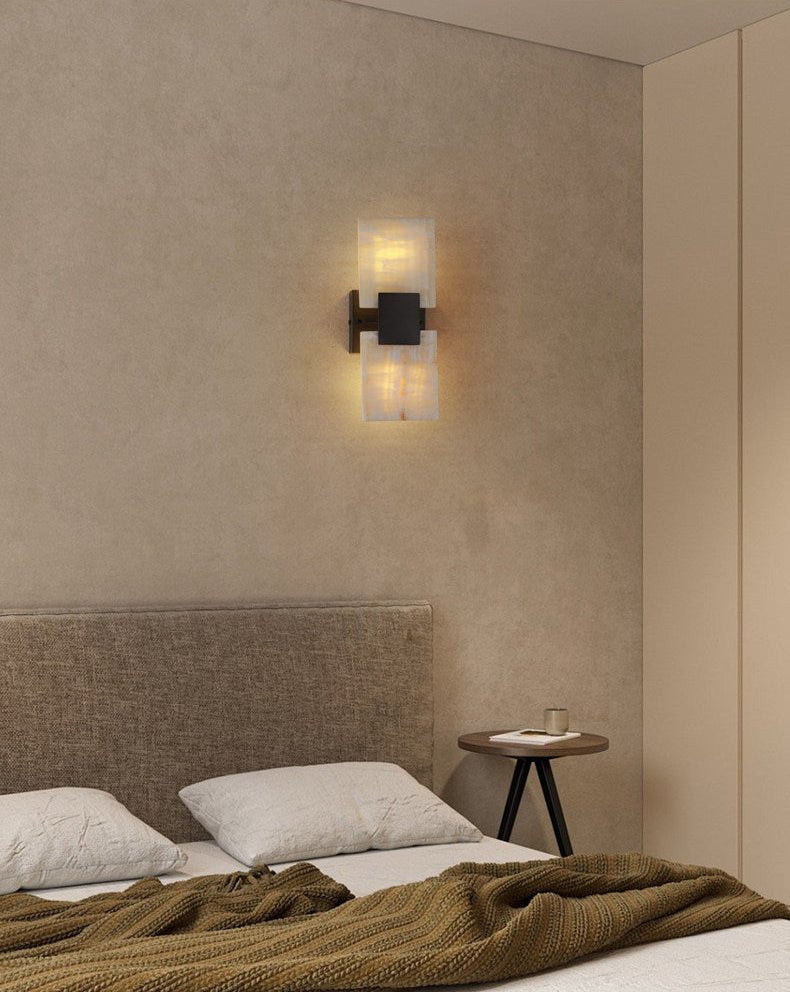 Nerion aplique de pared Shift en alabastro