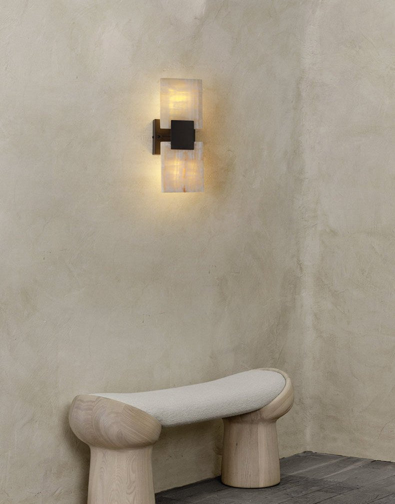 Nerion aplique de pared Shift en alabastro