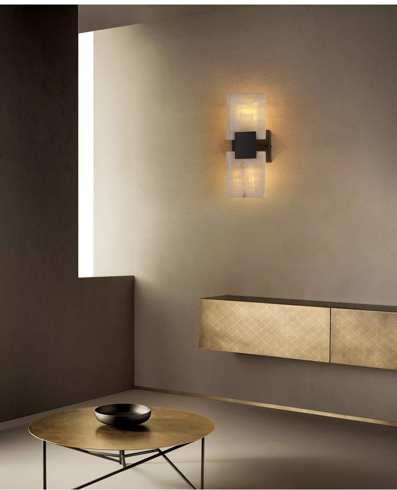Nerion aplique de pared Shift en alabastro