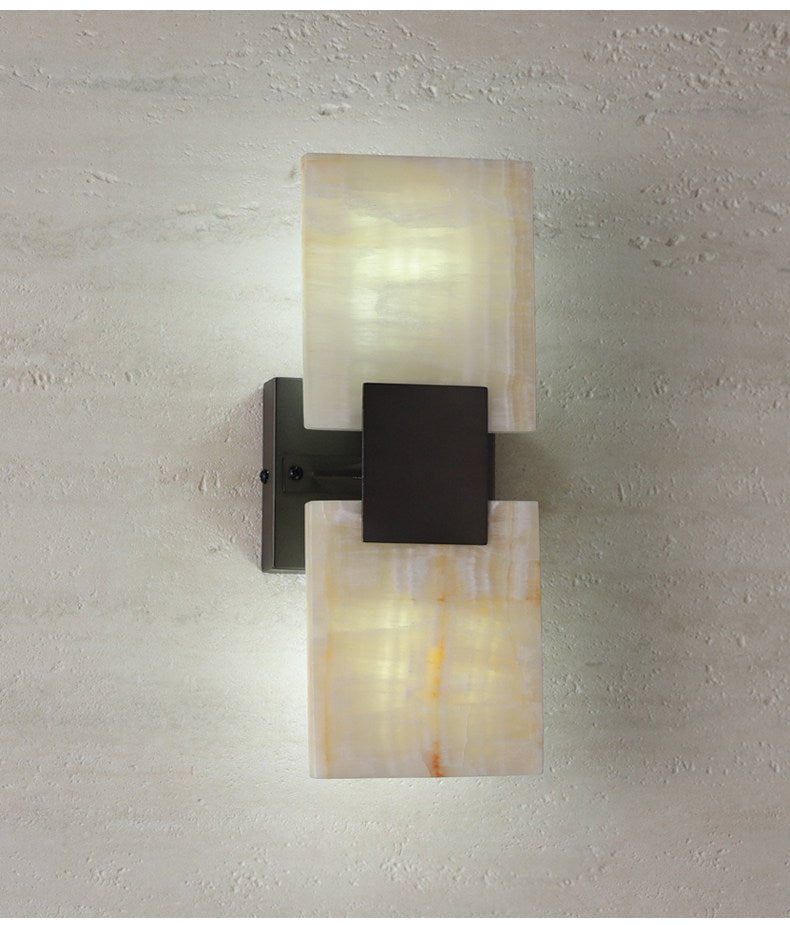 Nerion aplique de pared Shift en alabastro