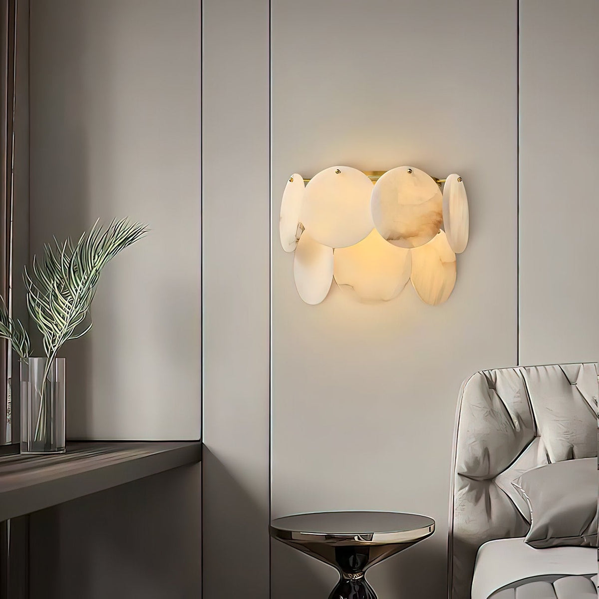 Avenlith aplique de pared alabastro