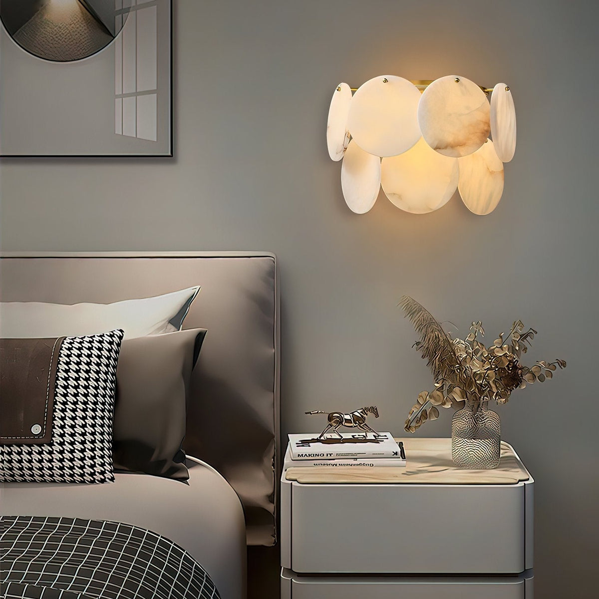 Avenlith aplique de pared alabastro