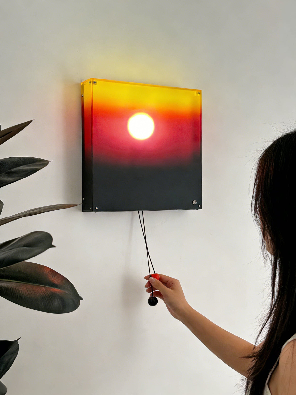 Sunset aplique de pared