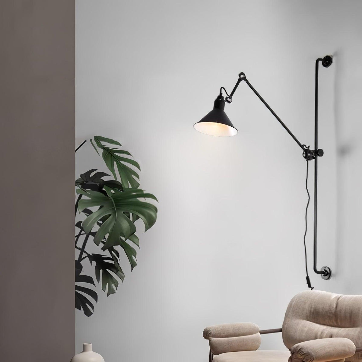 Dral aplique de pared Rocker Support Frame