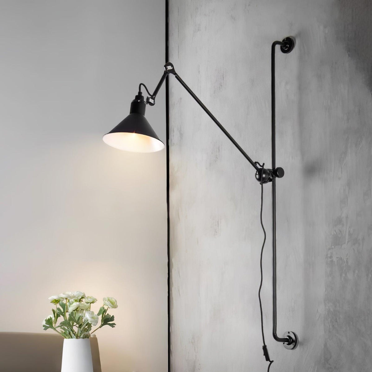 Dral aplique de pared Rocker Support Frame