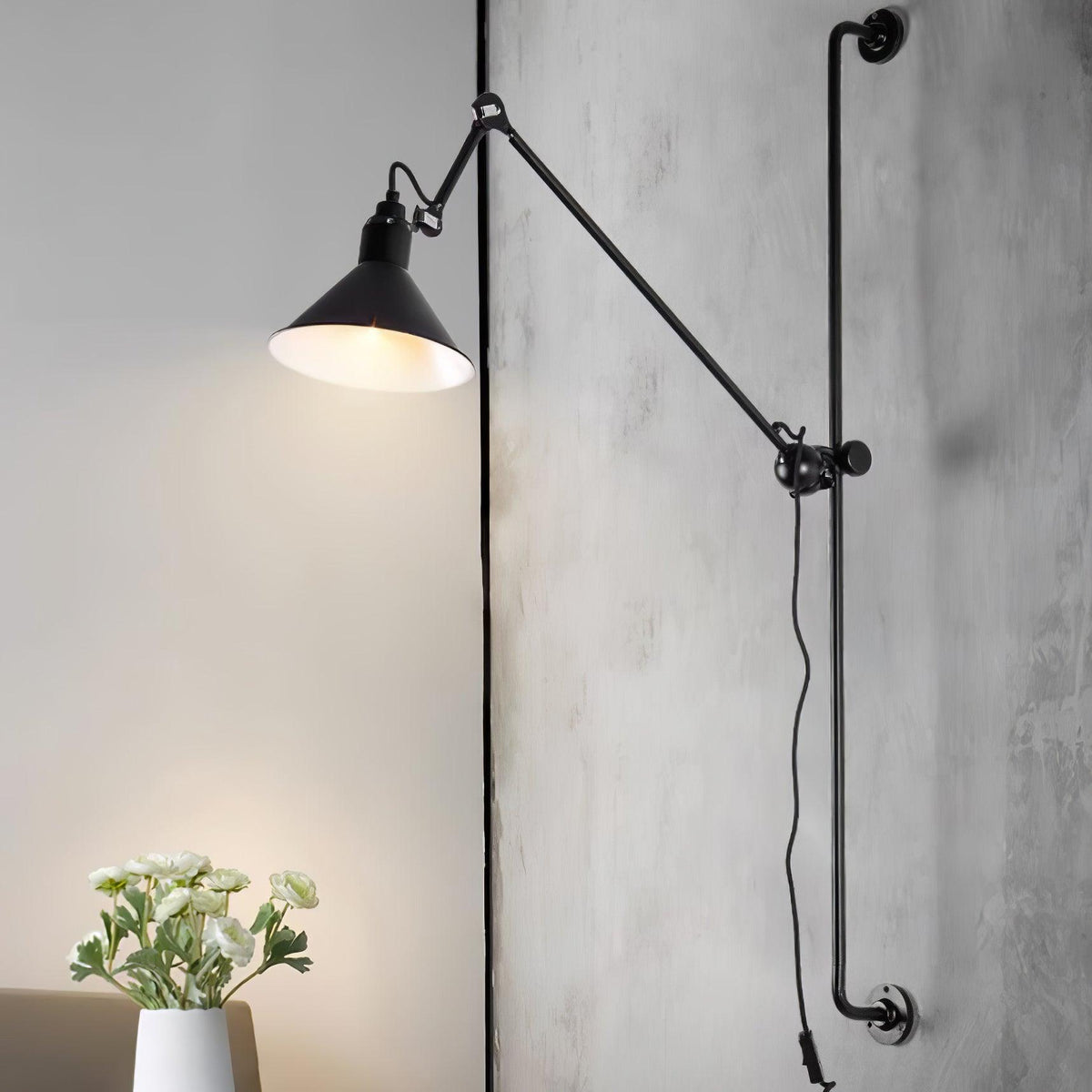 Dral aplique de pared Rocker Support Frame