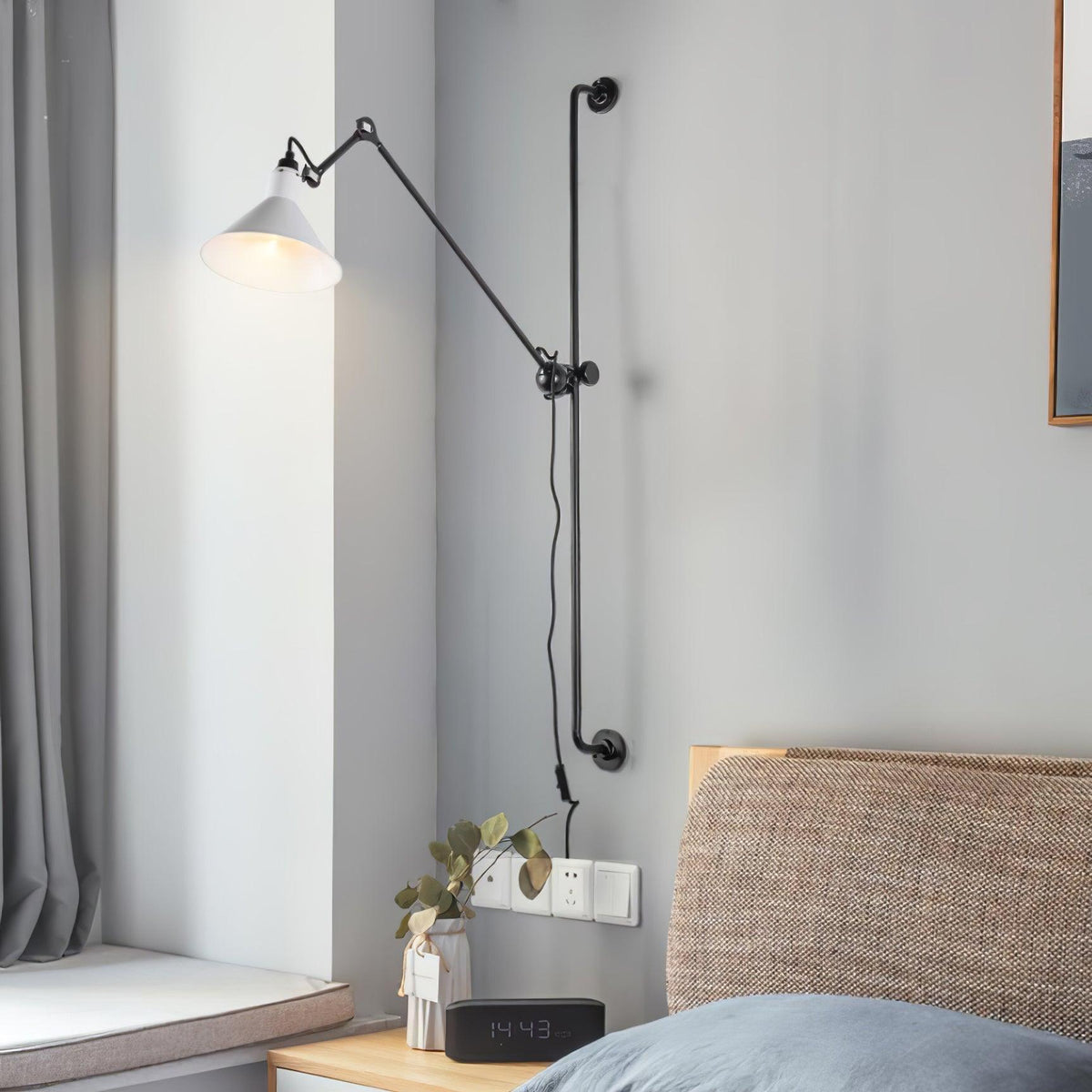 Dral aplique de pared Rocker Support Frame