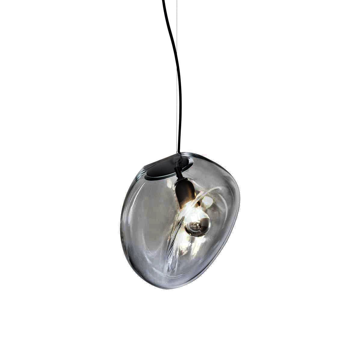 Rune lámpara colgante minimalista de vidrio
