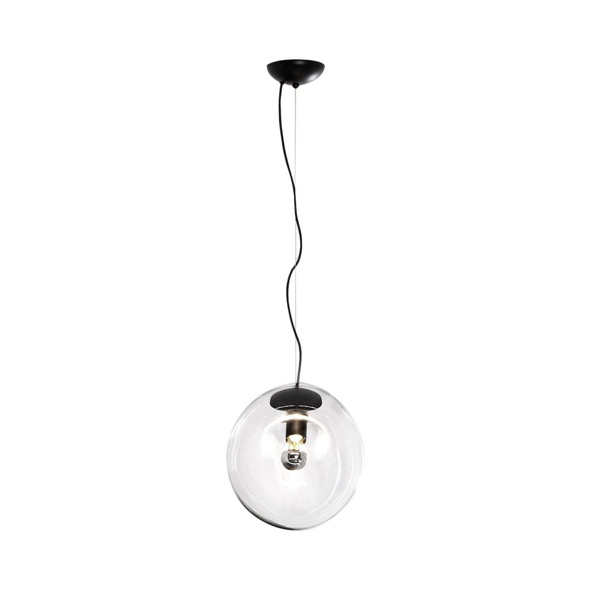 Rune lámpara colgante minimalista de vidrio