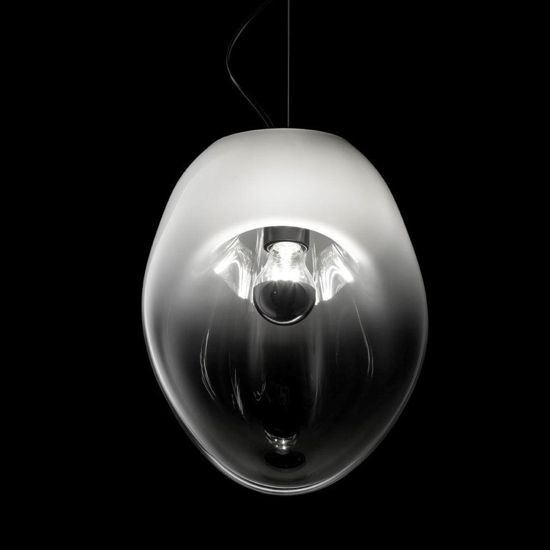 Rune lámpara colgante minimalista de vidrio