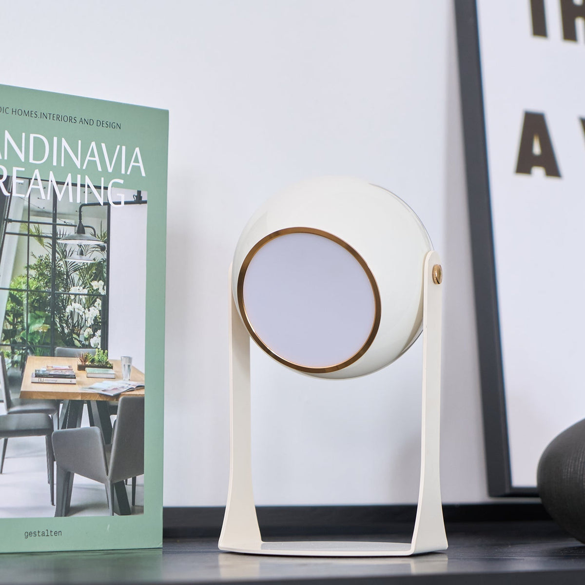 Ulsken lámpara de mesa de acrílico minimalista