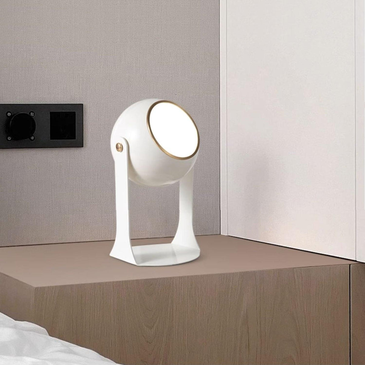Ulsken lámpara de mesa de acrílico minimalista
