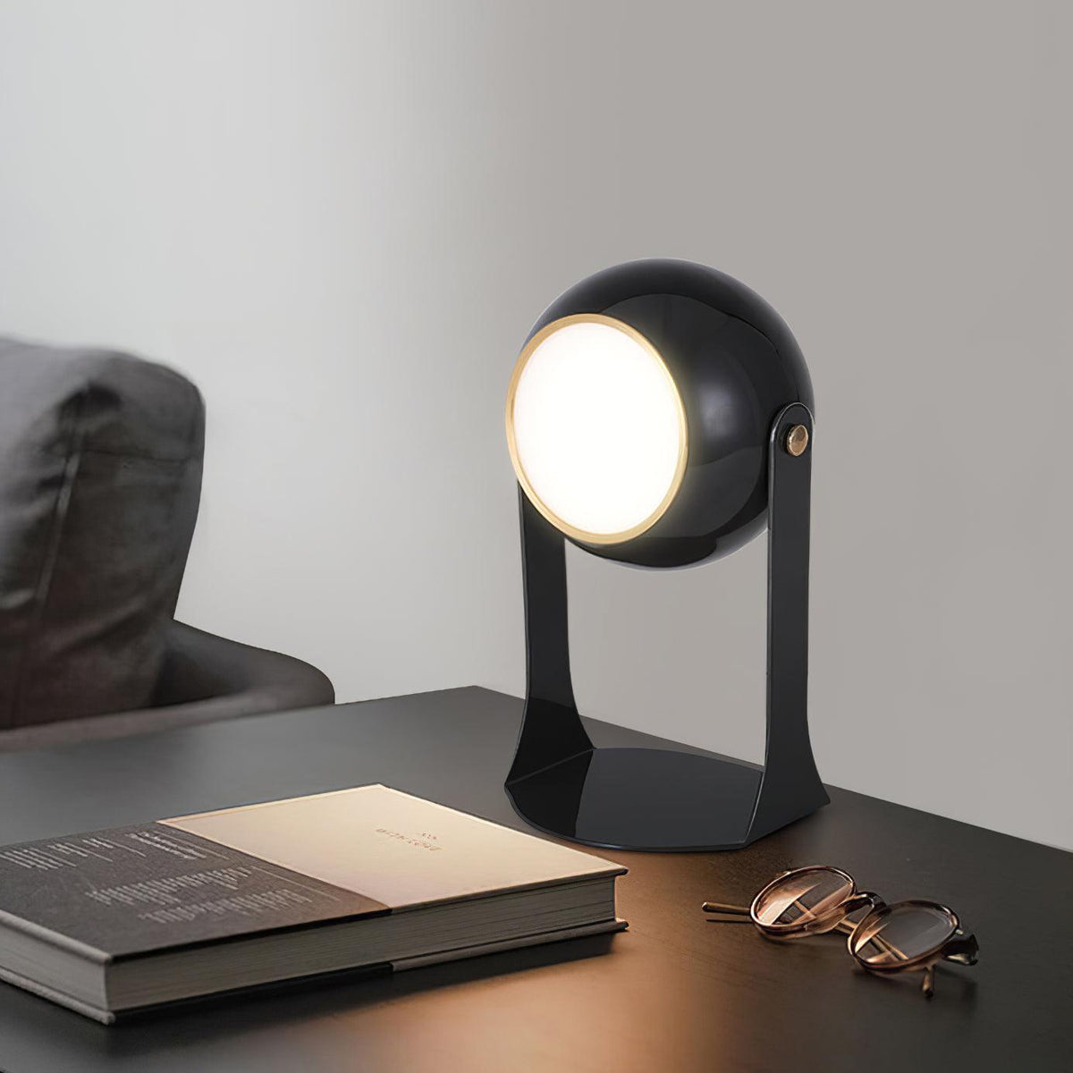 Ulsken lámpara de mesa de acrílico minimalista