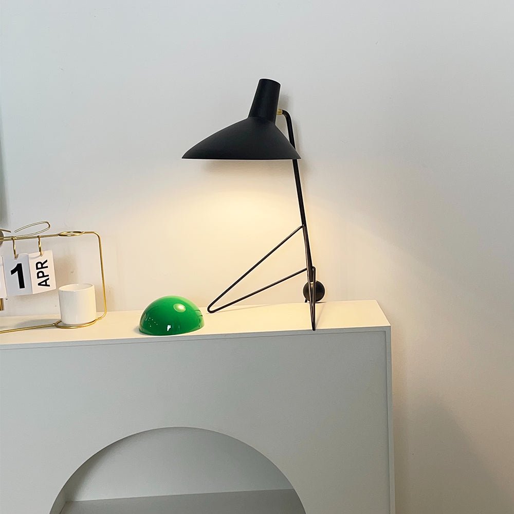 Pivot lámpara de mesa industrial