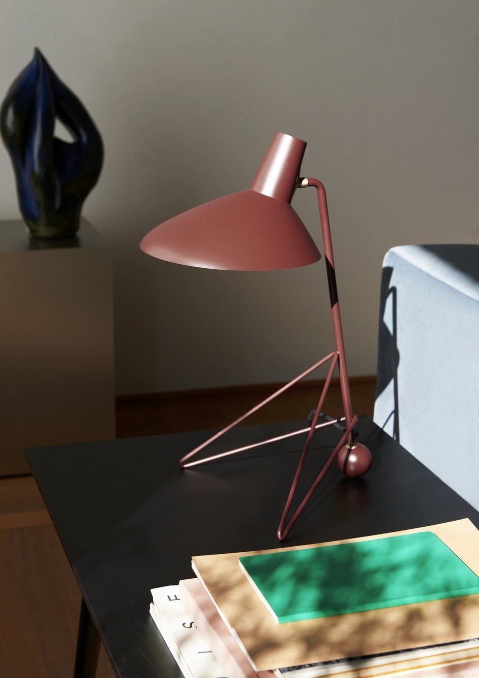 Pivot lámpara de mesa industrial