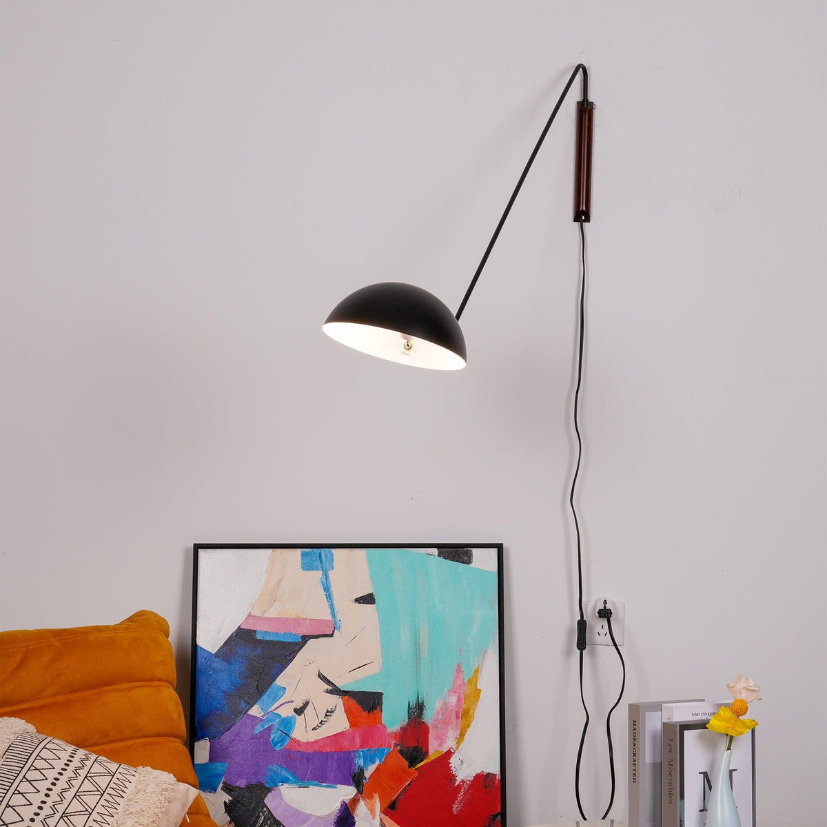 Lirixel aplique de pared de madera