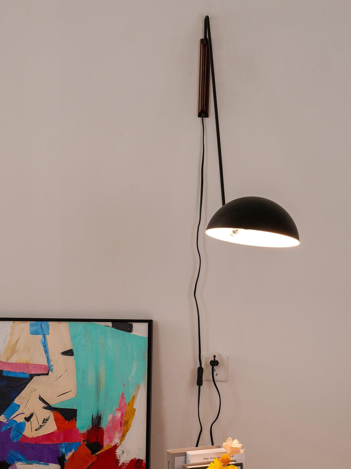 Lirixel aplique de pared de madera