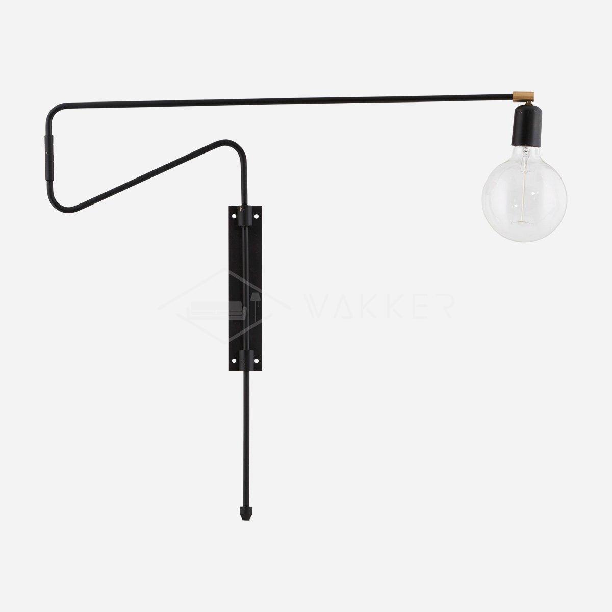 Elsoreth aplique de pared moderno minimalista Swing